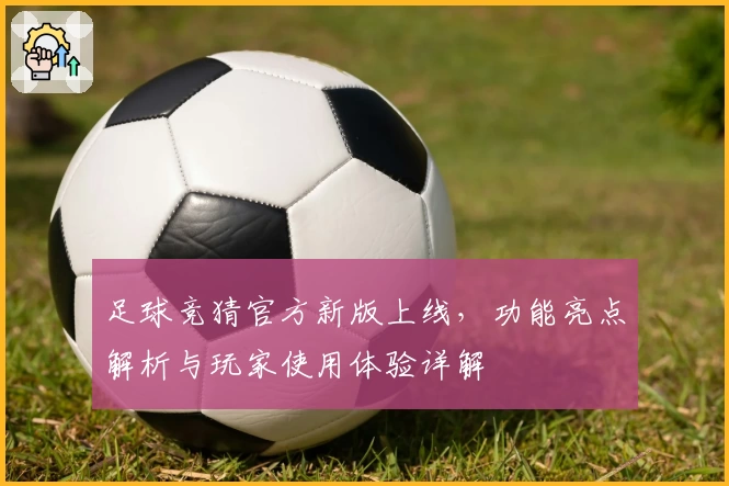 足球竞猜官方新版上线，功能亮点解析与玩家使用体验详解